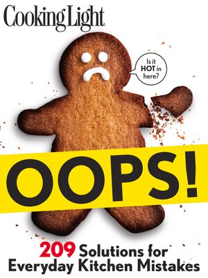 cover image of Cooking Light Oops!